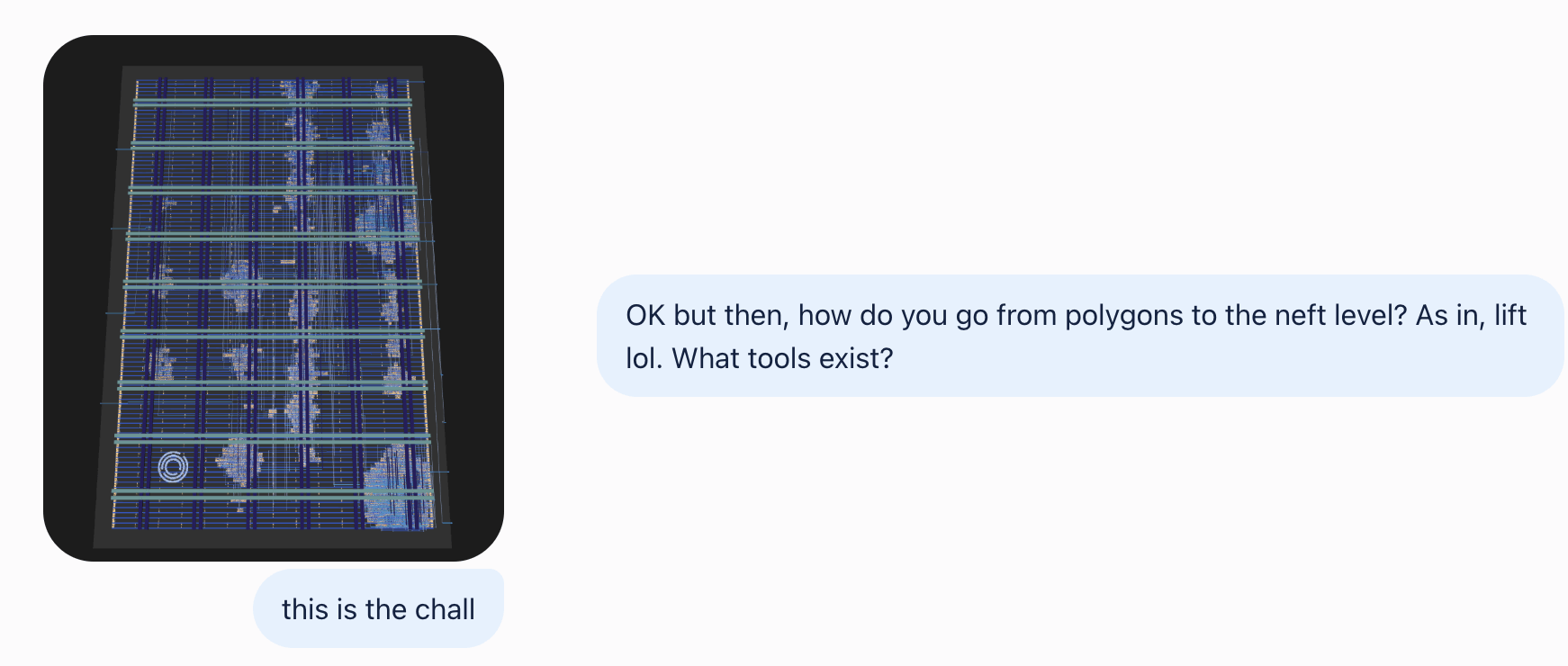 this is the chall, and the obvious follow-up question